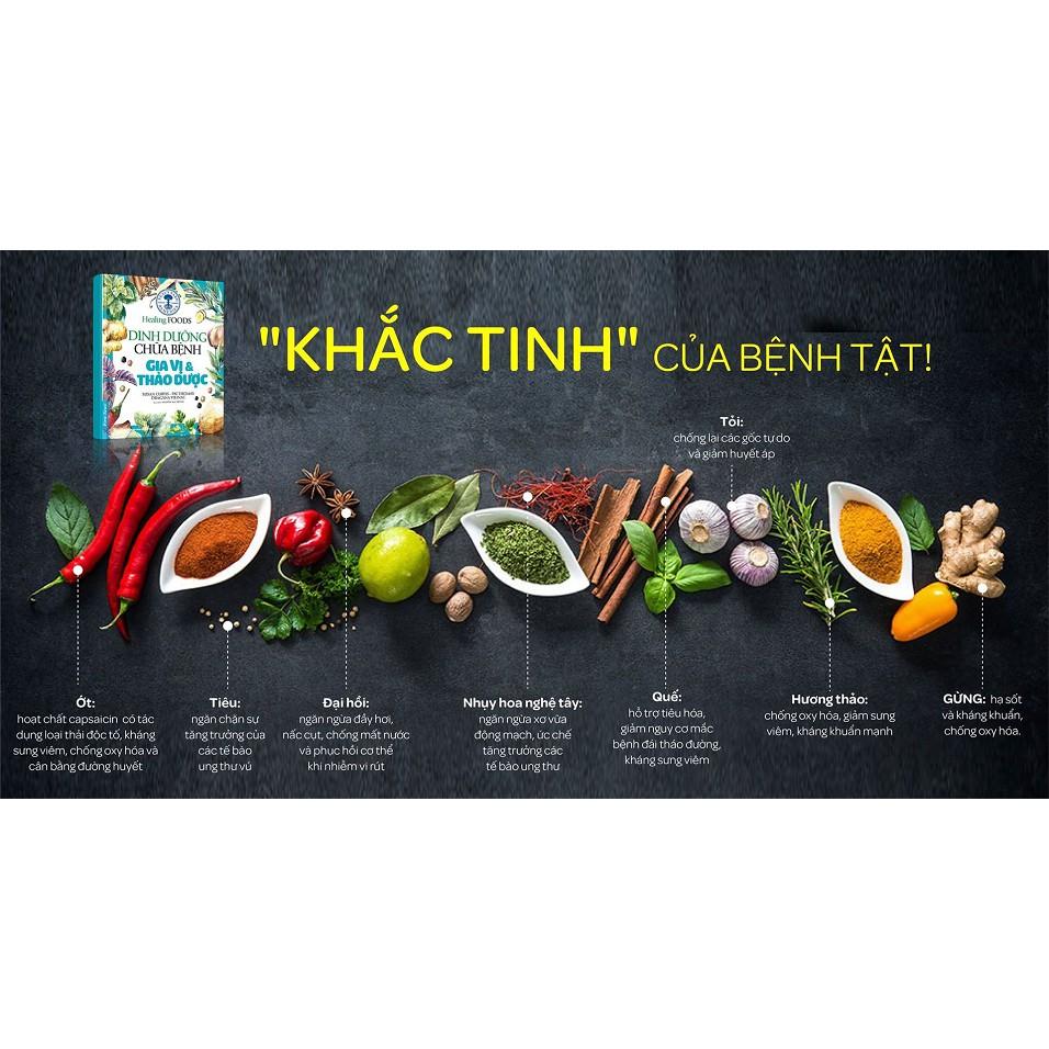 Sách - Dinh Dưỡng Chữa Bệnh - Gia Vị & Thảo Dược - FirstNews
