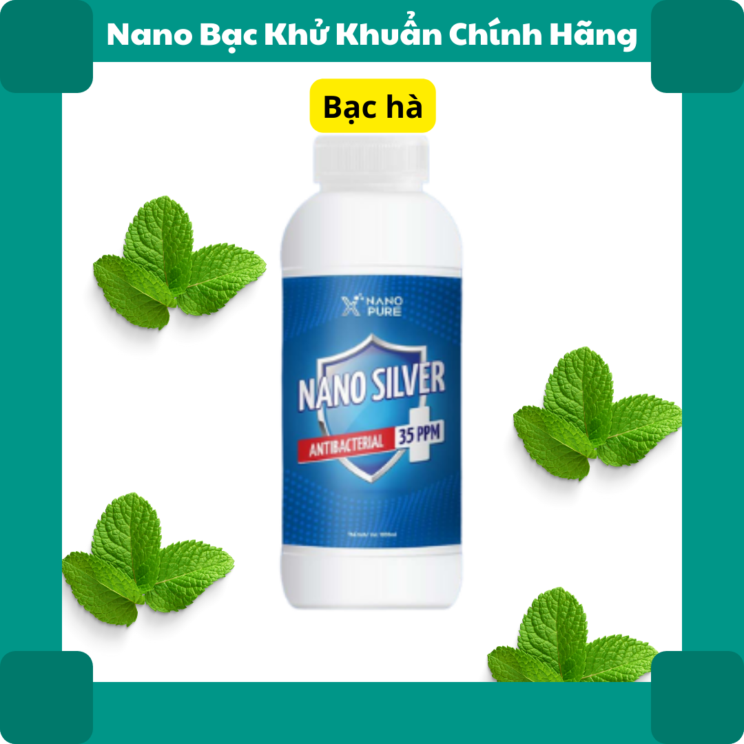 Dung dịch Nano Xpure Nano Silver 35ppm 1L