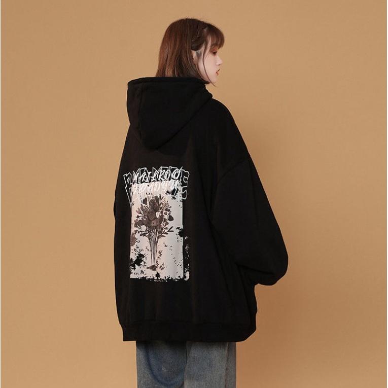 HOODIE | Áo Hoodie Nam Nữ Basic Form Rộng Oversize Có Mũ 3 Màu Basic Vải Nỉ Đẹp Không Xù Unisex Ulzzang
