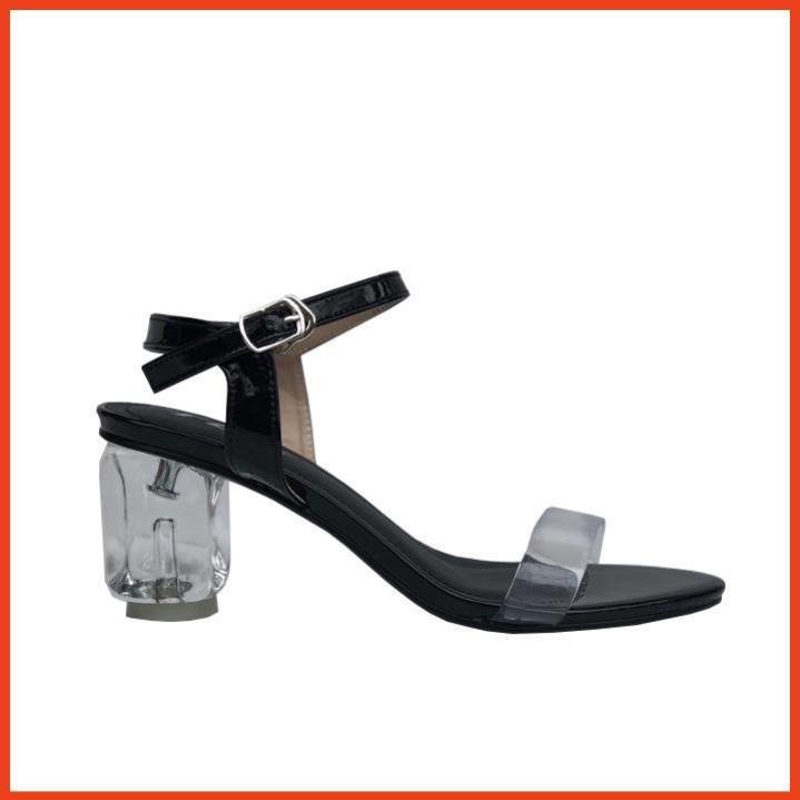 TLG Sandal nữ 5 phân gót trong siêu dễ thương 21340