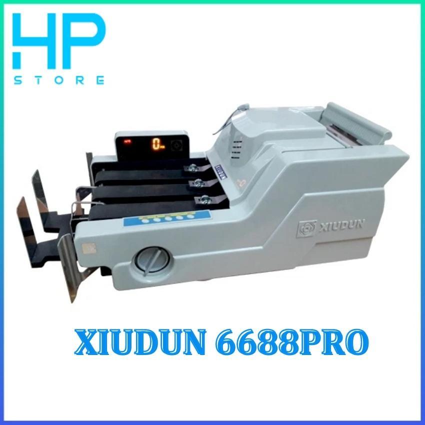 Máy đếm tiền ngân hàng Xiudun 6688 PRO