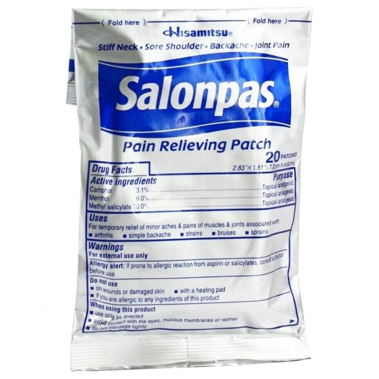Hộp Miếng Dán Giảm Đau Salonpas Painn Relieving - Mỹ