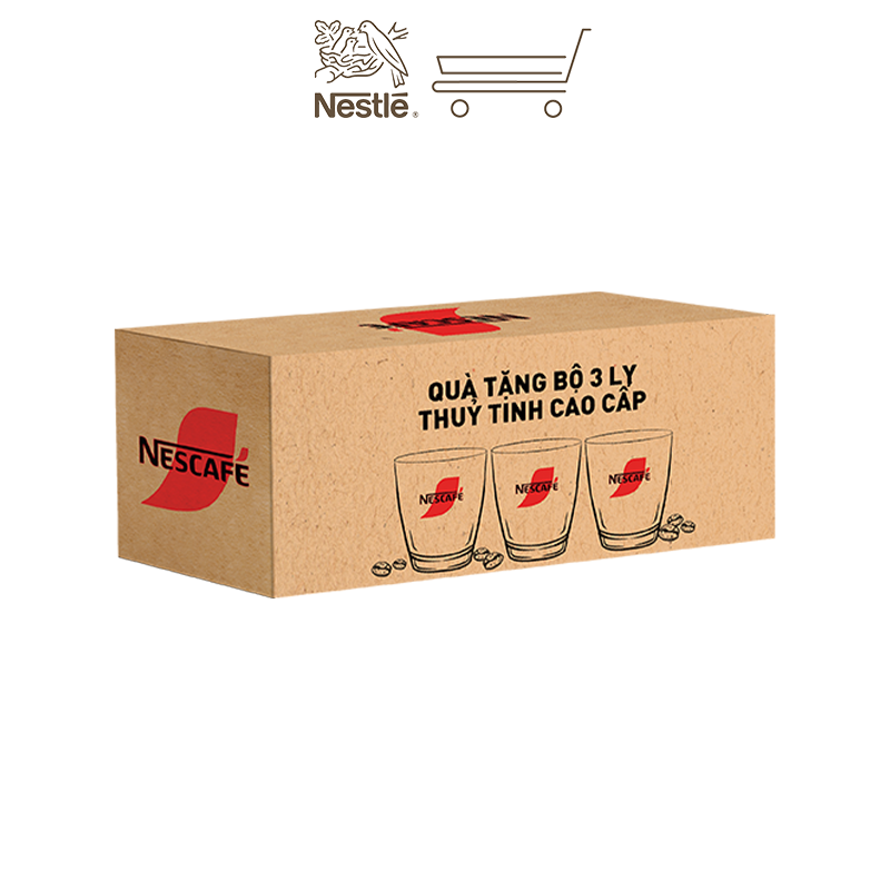 [Tặng hộp 4 gói nước cốt cà phê] Combo 2 Bịch Cà phê Hòa tan NESCAFÉ CAFÉ VIỆT 35 gói Vị Mạnh đặc trưng