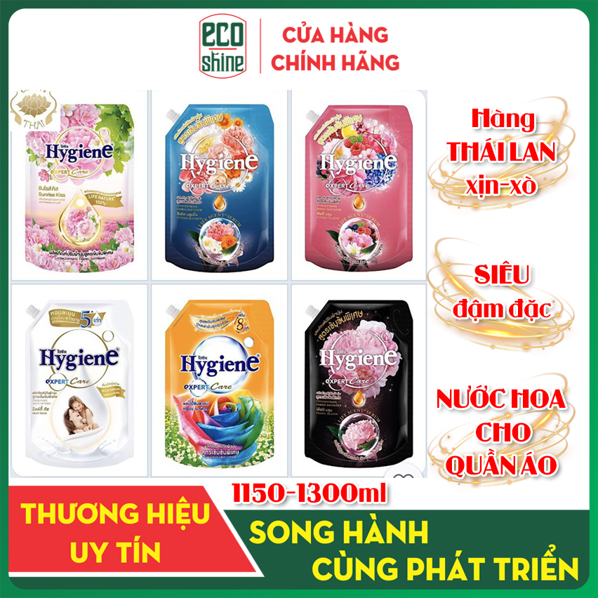 [NEW 2023] Xả Vải Hygiene TháiLan Siêu Đậm Đặc. Tuyệt Phẩm Chăm Sóc Quần Áo, Thơm Quyến Rũ, Ngát Hương Chuẩn Thái Lan