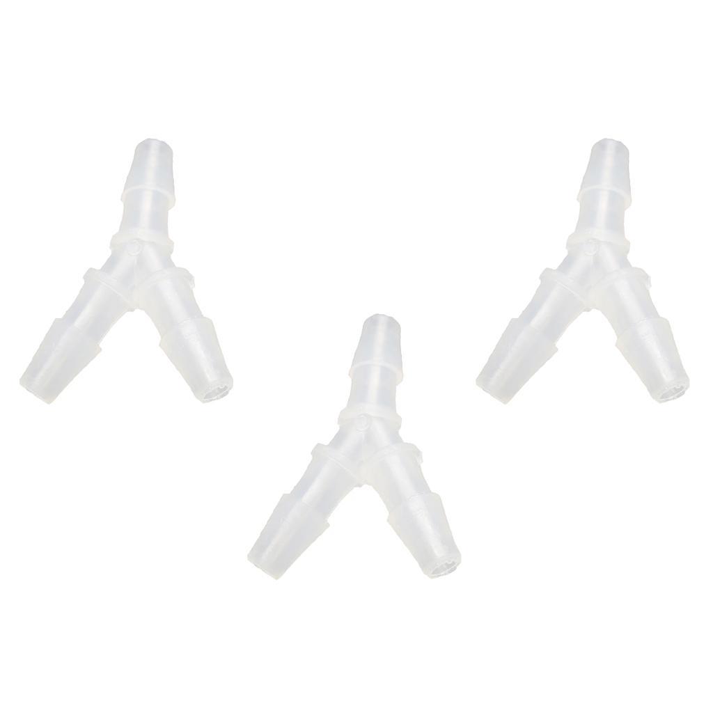 Pack of 3 T-piece Hose Connection with The Same Diameter Y Shape