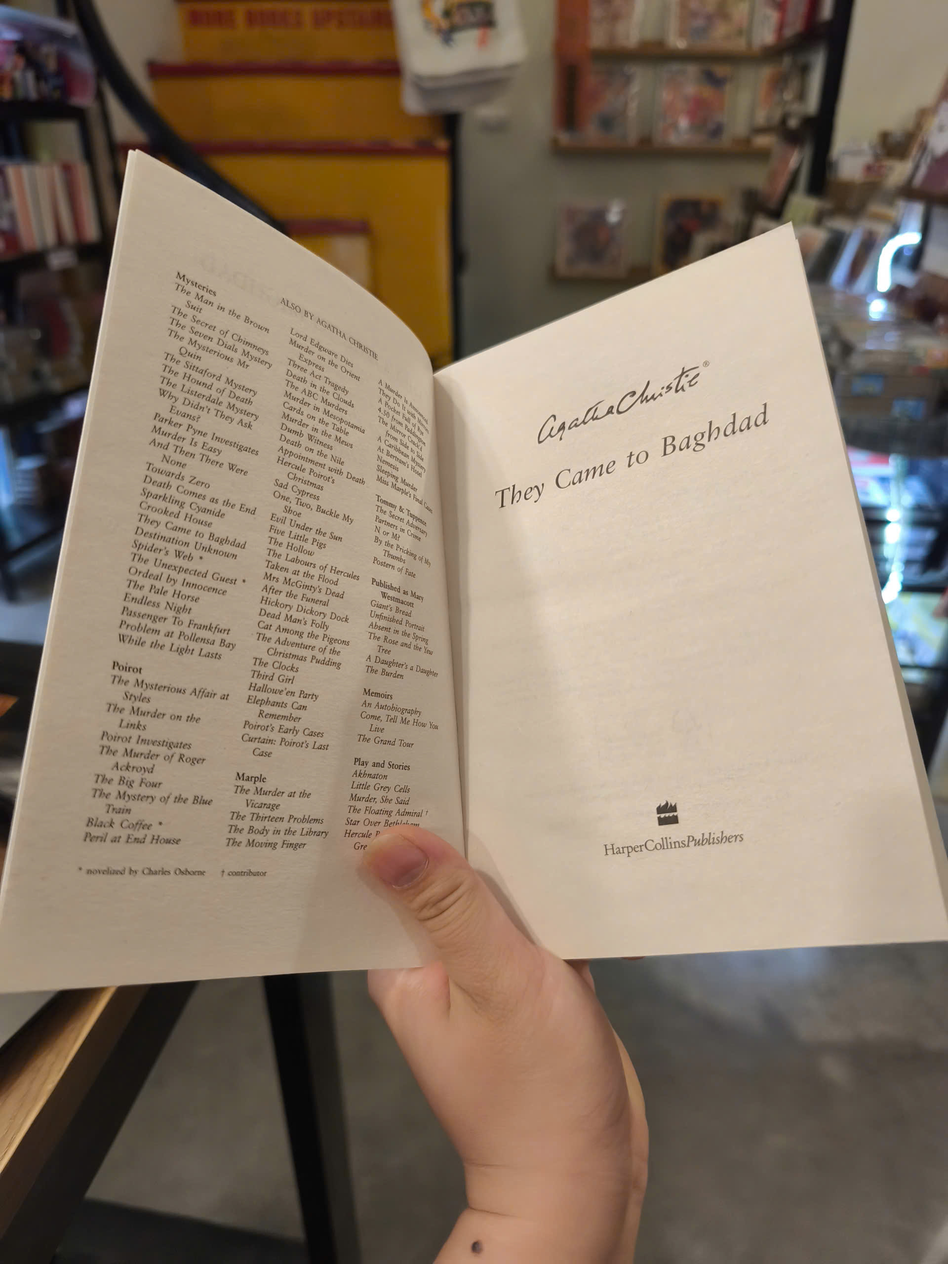 Sách - They Came To Baghdad by Agatha Christie | Mystery/Fiction - Sách ngoại văn UK