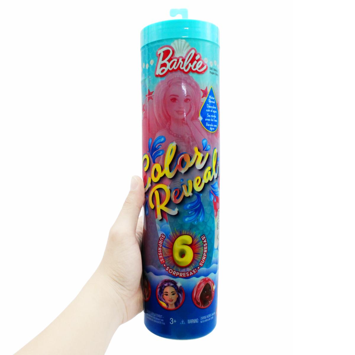 Đồ Chơi Búp Bê Đổi Màu - Phiên Bản Nàng Tiên Cá - Barbie HRK12