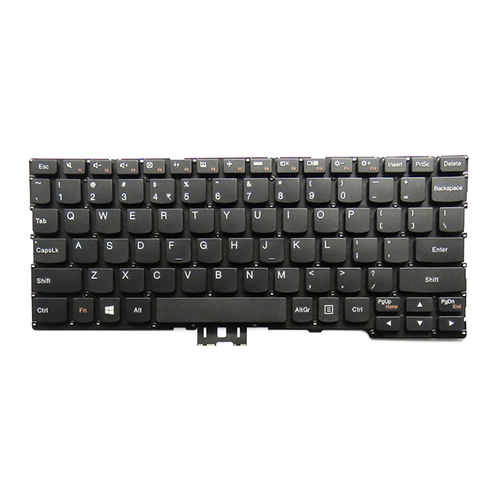 New Replacement Keyboard US Layout Fit for Lenovo Yoga 300-11IBR Black