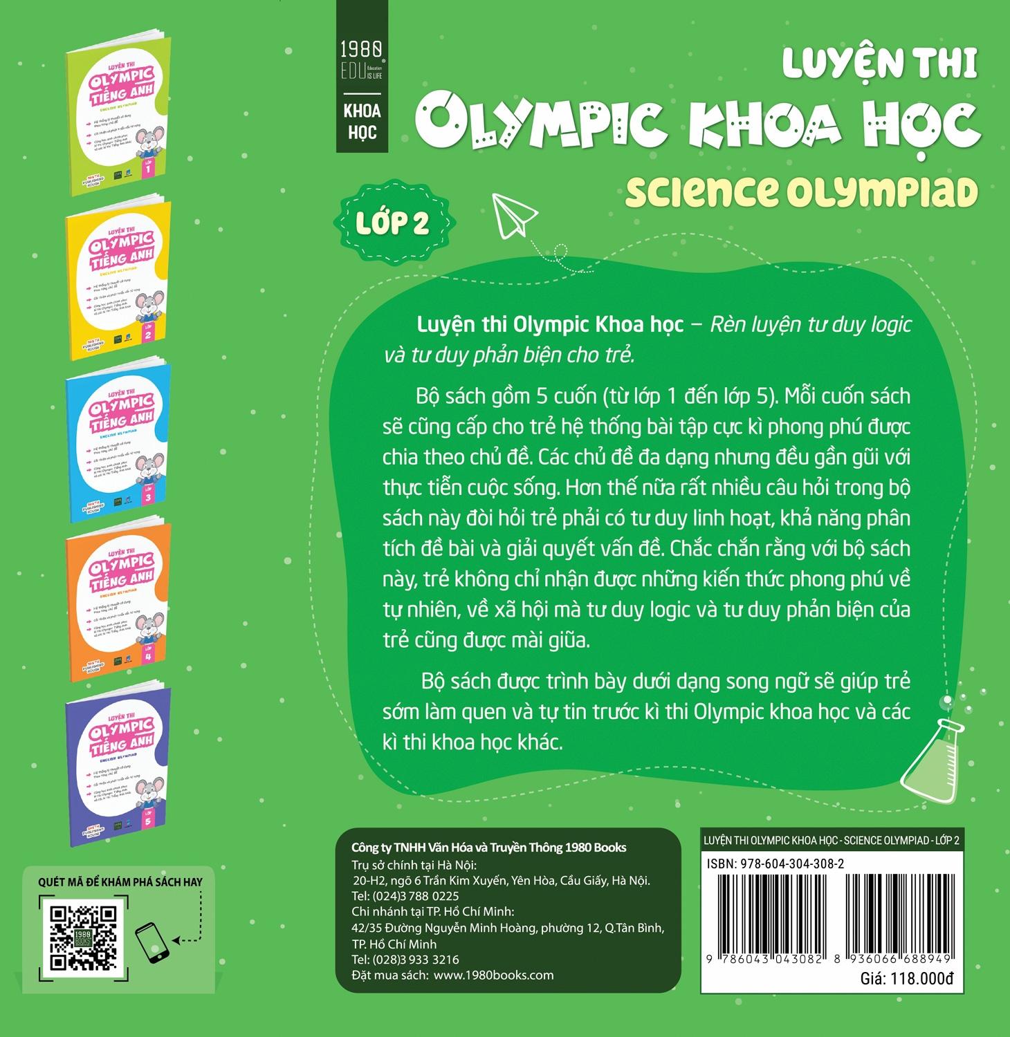 Hình ảnh Luyện Thi Olympic Khoa Học Lớp 2