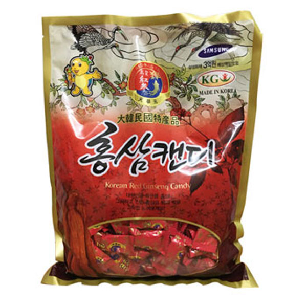 Combo 3 gói kẹo hương vị hồng sâm Hàn Quốc 200g