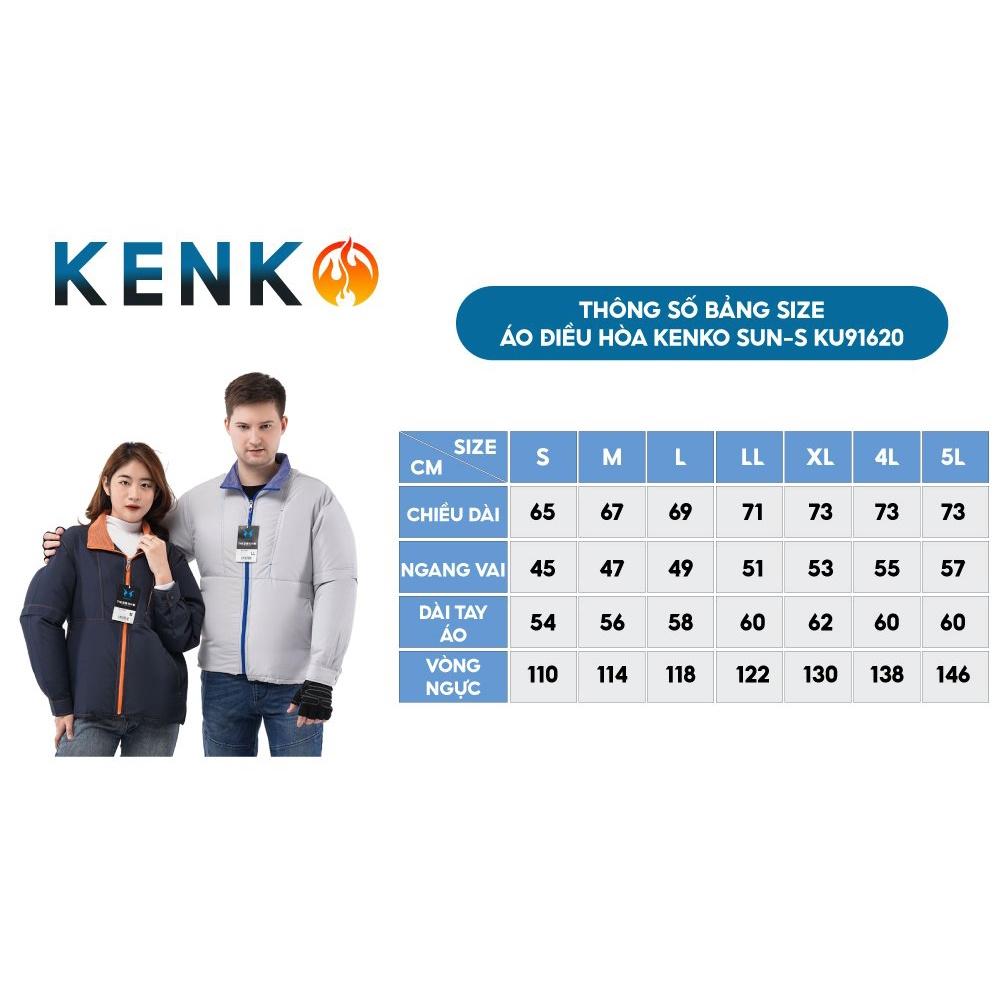 Áo điều hòa KENKO suns-91620 chất liệu vải gió cao cấp chống nước