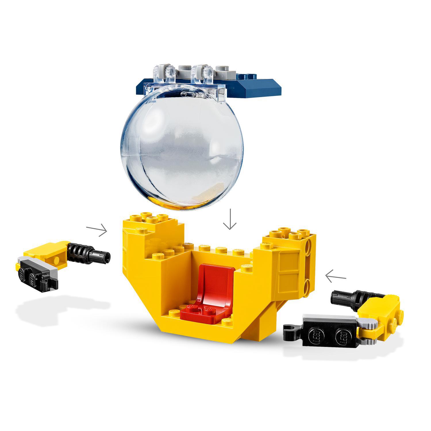 Đồ Chơi Lắp Ráp Tàu Ngầm Mini Truy Tìm Kho Báu LEGO CITY 60263 (41 Chi Tiết)