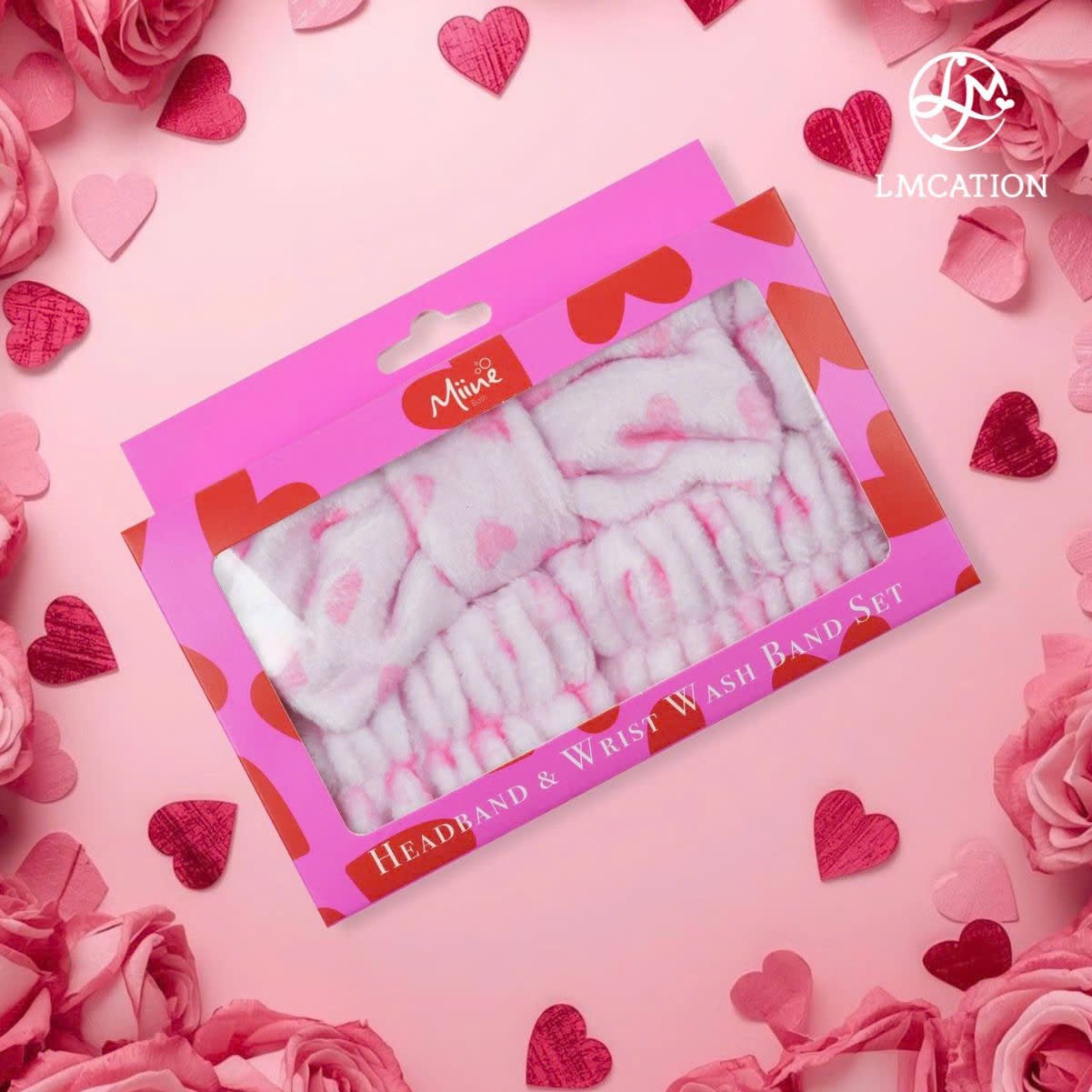 Bộ Băng Đô &amp; Băng Cổ Tay thời trang cao cấp