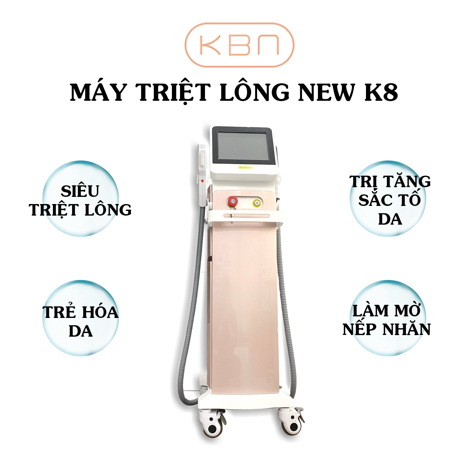 Máy Triệt Lông SHR IPL K8