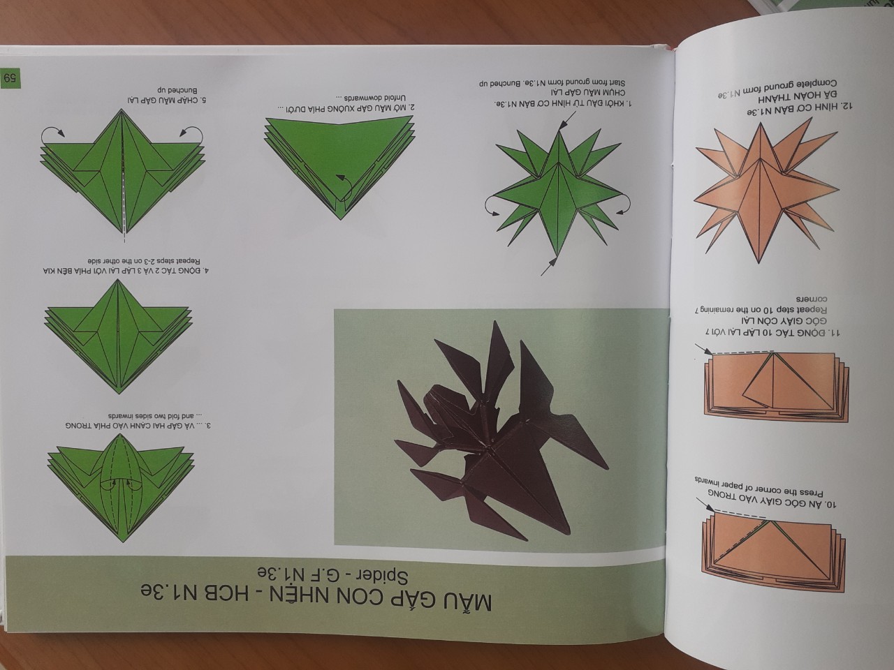 Nghệ thuật Gấp giấy Cổ điển - Mẫu gấp Con vật Cơ bản - Phạm Đình Tuyển - Kèm giấy gấp