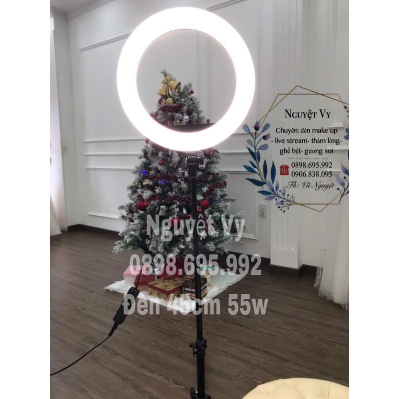 Đèn 45cm 55w sáng đẹp cho livestream hay spa, make up