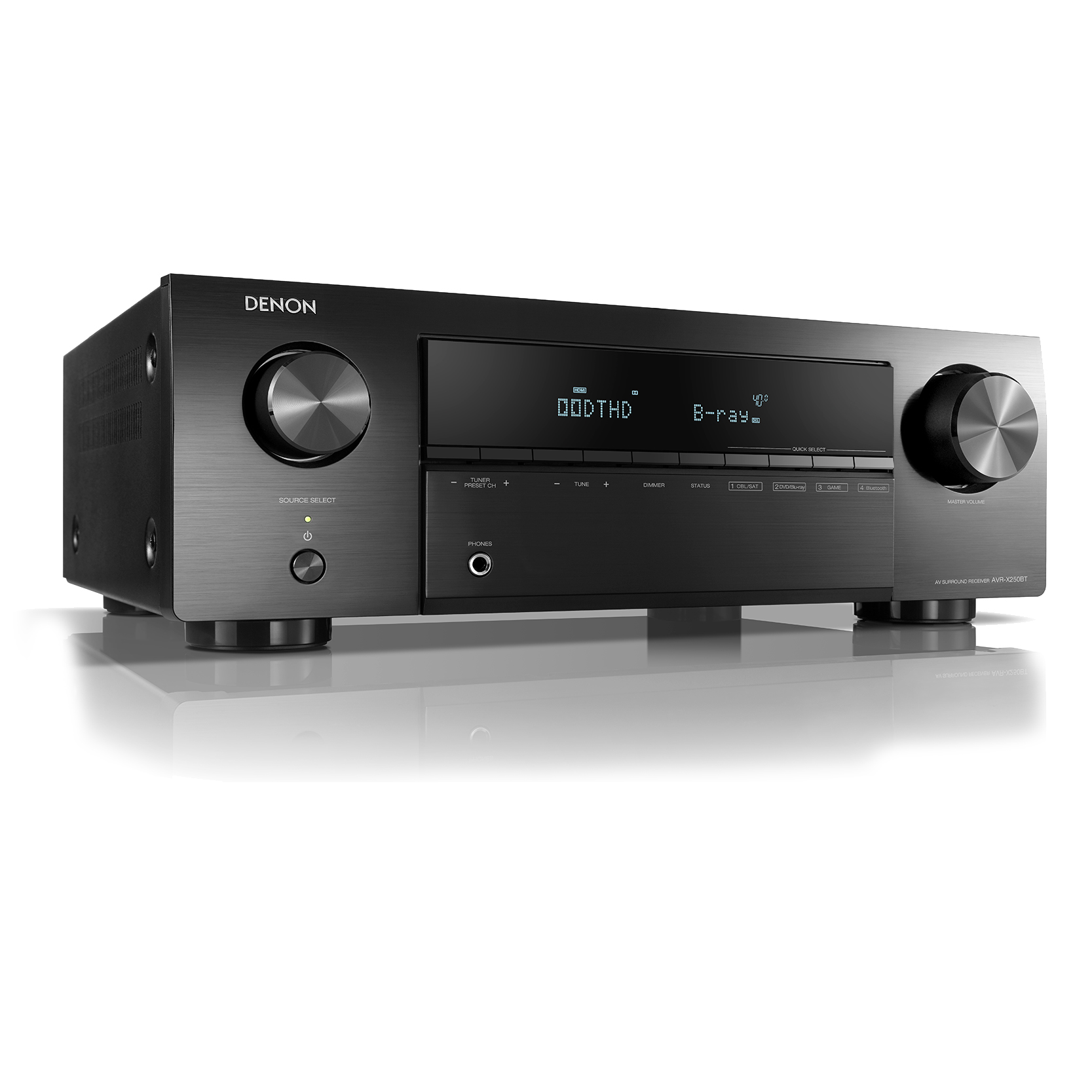 Amply Receiver Denon AVR-X250BT- Hàng chính hãng