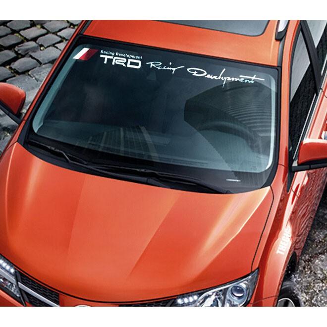 Dải Tem Decal TRD Dán Kính Lái ô Tô Phong Cách Thể Thao Ms-146