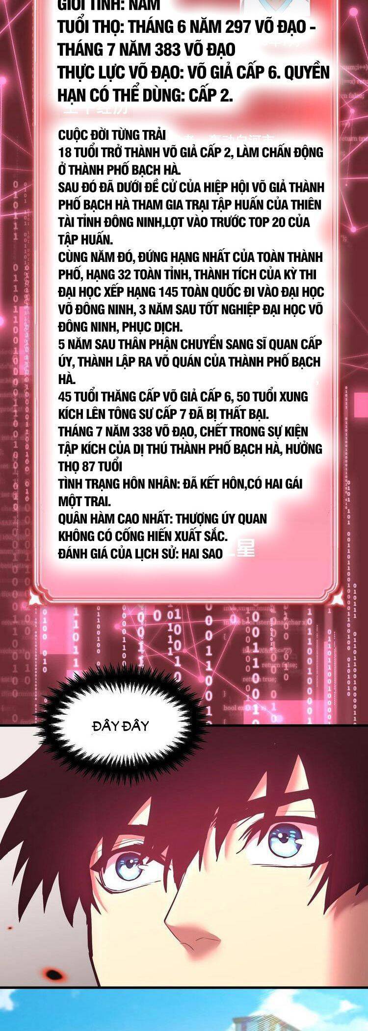 cao võ: hạ cánh đến một vạn năm sau chapter 12.5 13