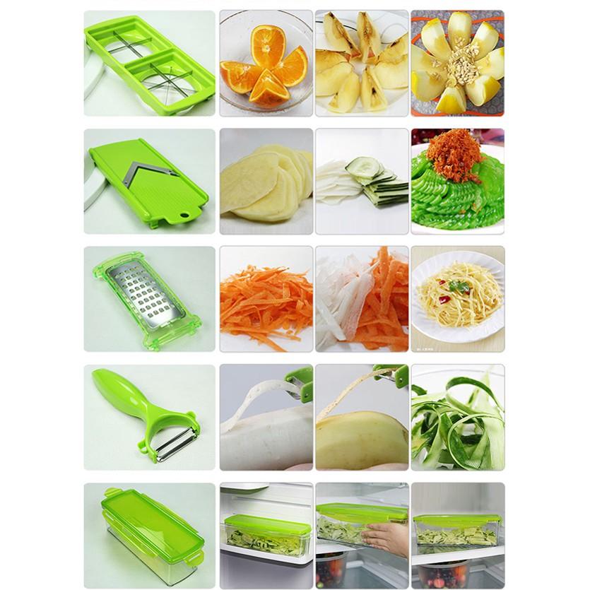 Bộ cắt gọt rau củ quả Nicer Dicer Plus