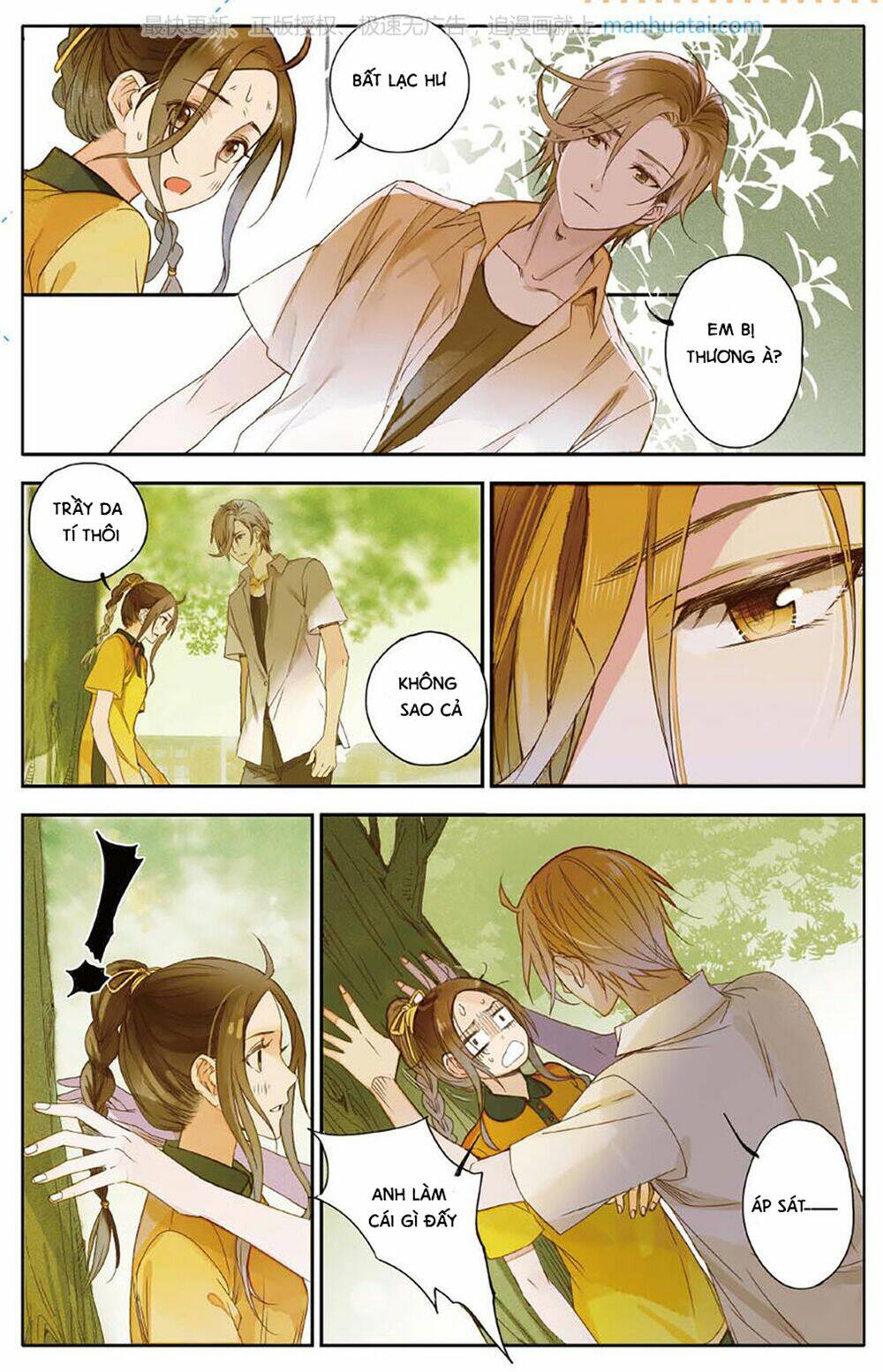 lệnh cấm nghị tộc 2 ẩn diện trấn chapter 4 18