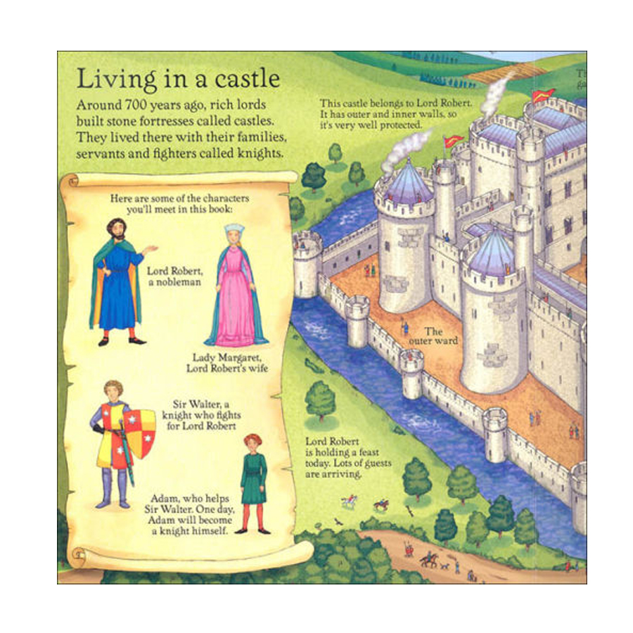 Usborne Look inside a Castle