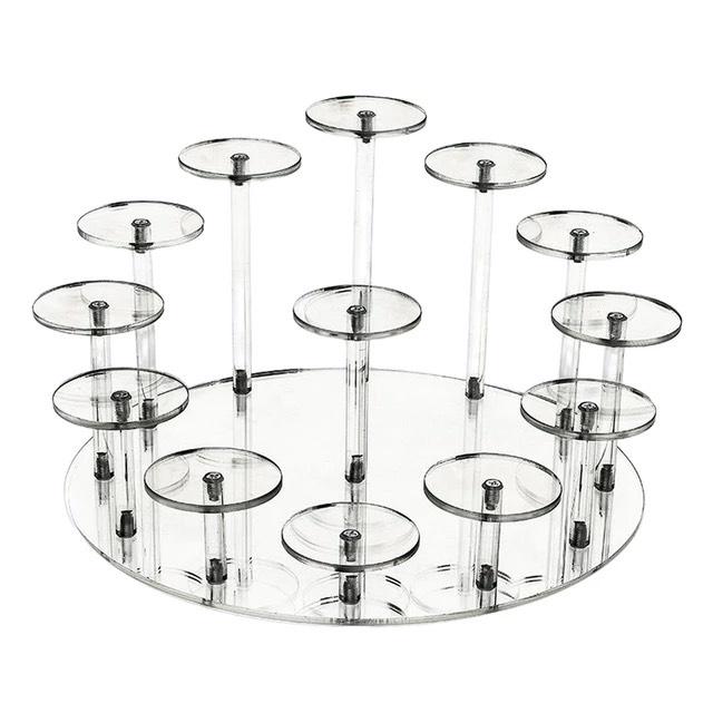 13 Tầng,10 màu sắc, Kệ/giá đỡ Mica trưng bày sản phẩm, nước hoa, son, mô hình quà tặng
