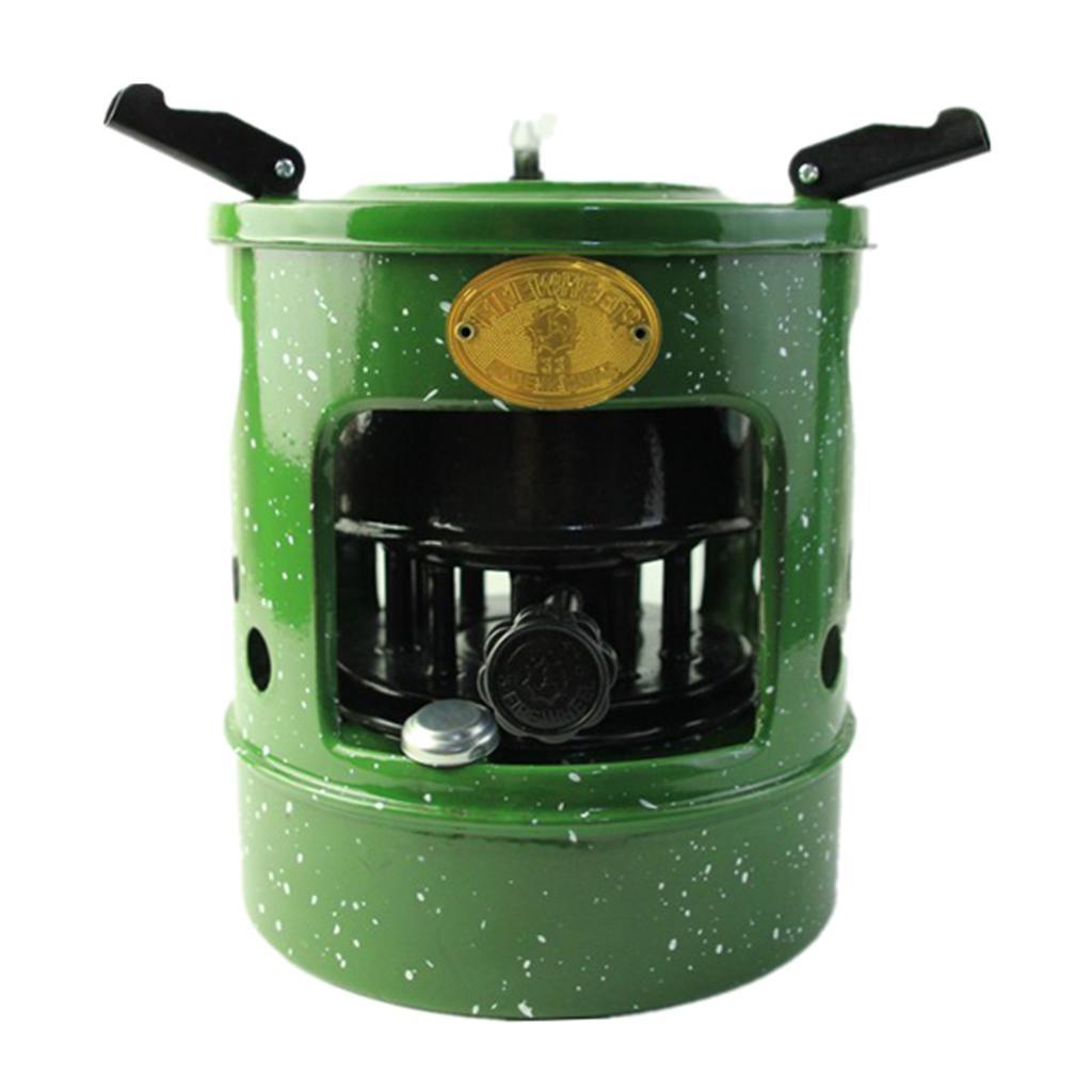 2 Lot Handy Portable Diesel Stove Kerosene Burner 10 Wicks for 1-2 Person