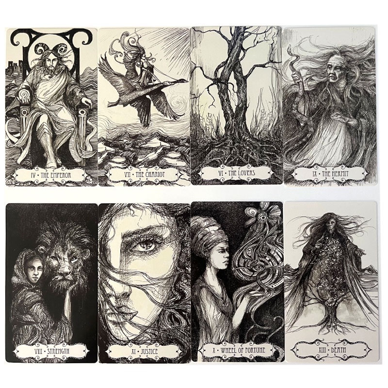 (Size gốc) Bộ Bài Tarot Of The Abyss