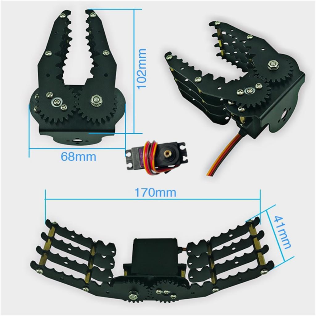 G6 Metal Robotic Robot Claw Gripper with Servo For
