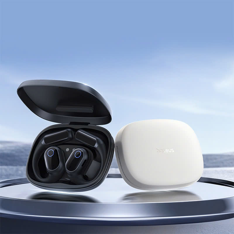 Tai Nghe Bluetooth OWS Baseus Eli 10i Fit (Bluetooth v5.4, 12H, IP54, Open-Ear, Bass Enhancement) [hàng chính hãng