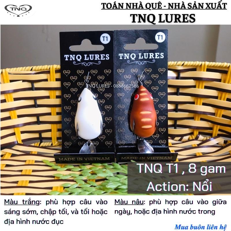 Mồi lure nhái hơi T1 (8g) nổi