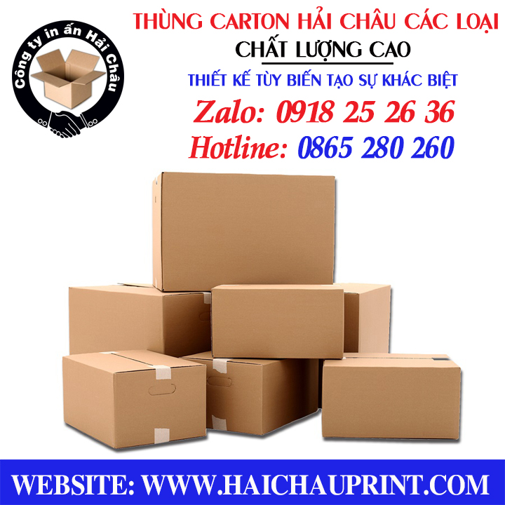 Combo 20 Thùng Carton 22x19x14cm - HC059 - Carton 3 lớp, Cứng Cáp, Tiện Lợi...