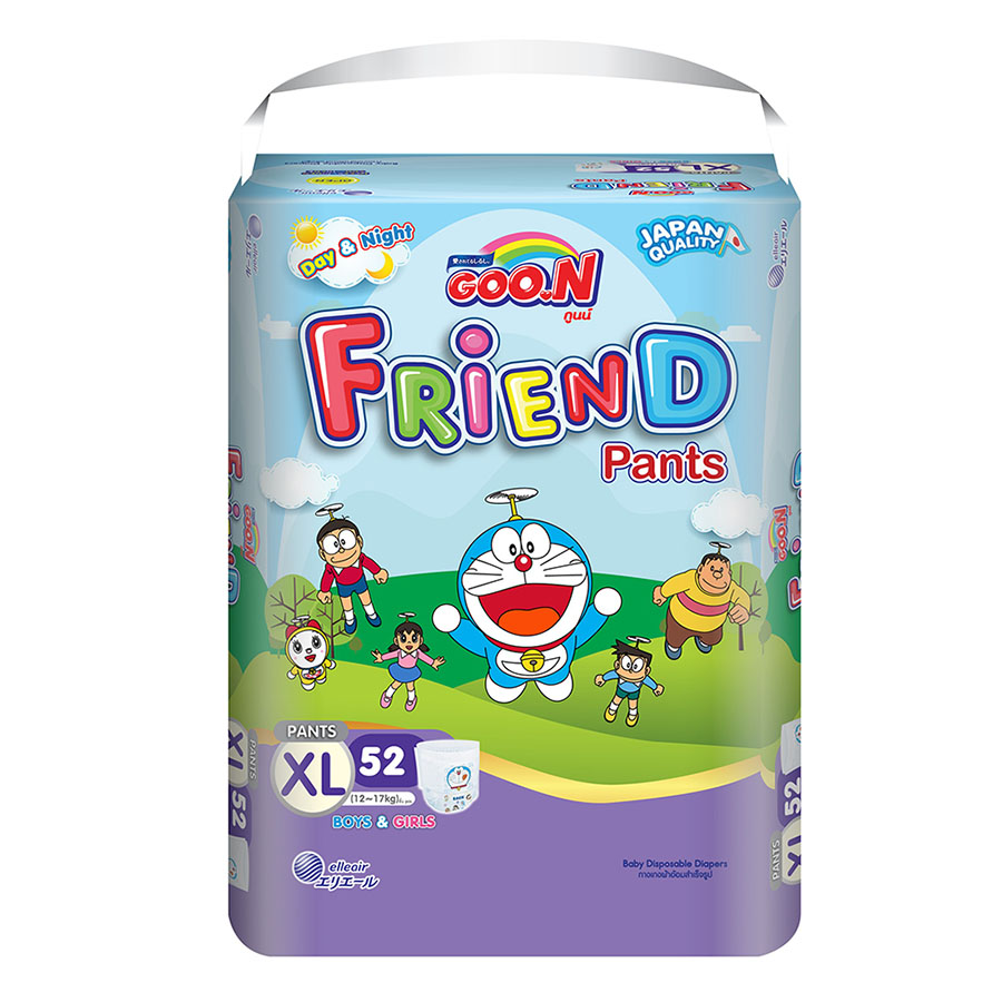 Tã Quần Goo.n Friend Gói Siêu Đại XL52 (52 Miếng)