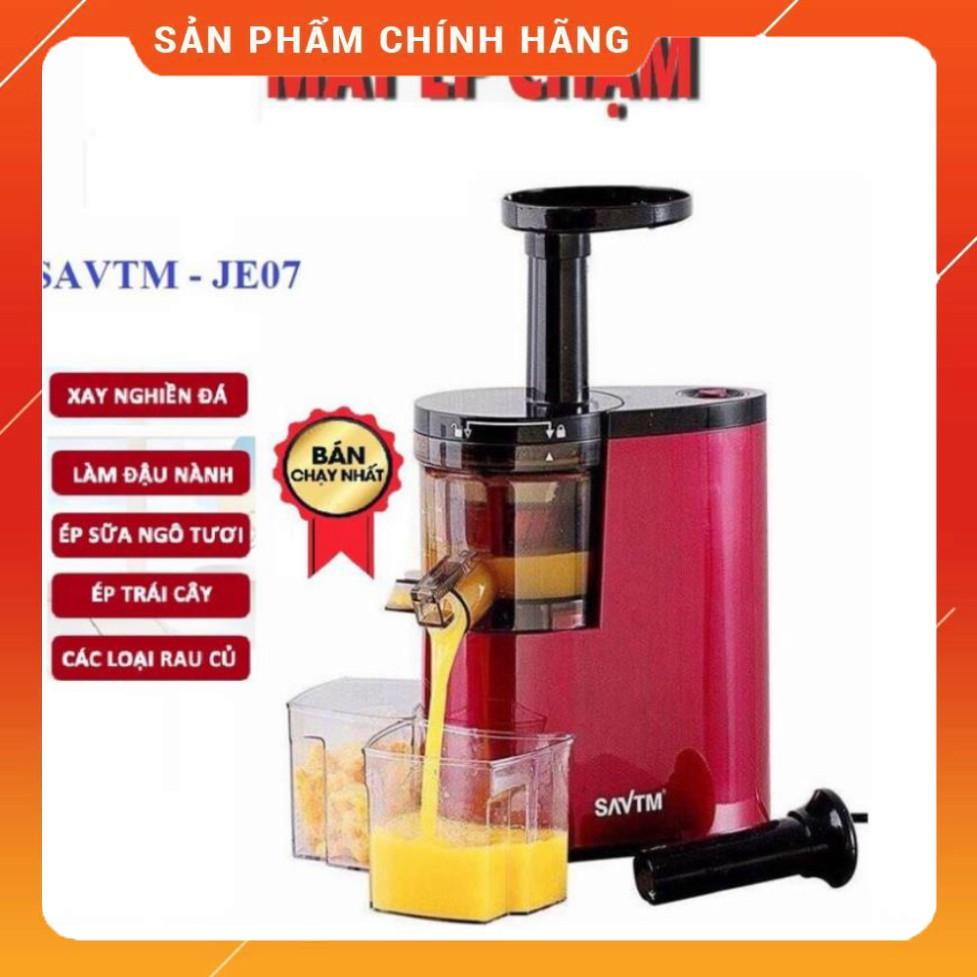 MÁY ÉP CHẬM TỰ ĐỘNG SAVTM JE07 ÉP NƯỚC HOA QUẢ ĐA NĂNG | (HO2)