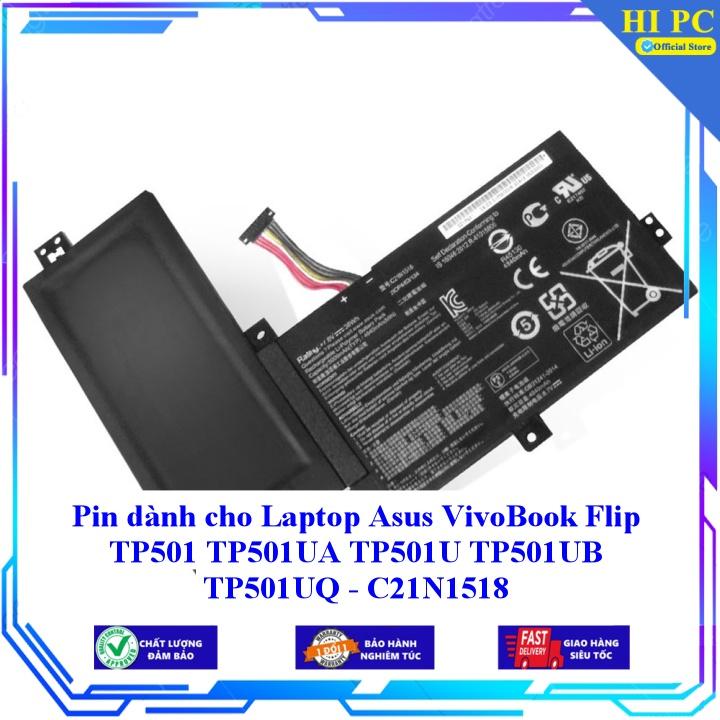 Pin dành cho Laptop Asus VivoBook Flip TP501 TP501UA TP501U TP501UB TP501UQ - C21N1518 - Hàng Nhập Khẩu