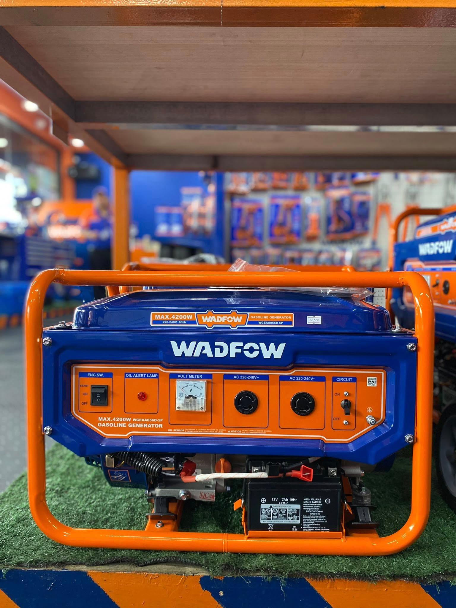 TỔ MÁY PHÁT ĐIỆN DÙNG XĂNG 7500W WADFOW WGEAA09 - HÀNG CHÍNH HÃNG