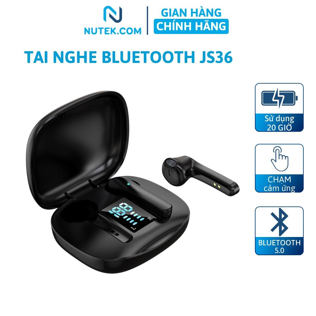 Tai nghe bluetooth thể thao NUTEK JS36 không dây nghe nhạc chơi game, độ trễ thấp