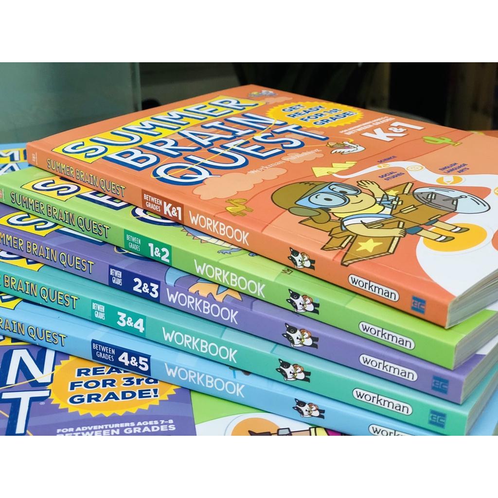 Sách Summer Brain Quest, Dành cho trẻ từ 5 đến 10 tuổi