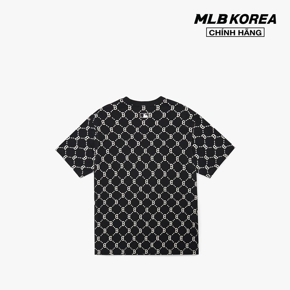 MLB - Áo thun cổ tròn ngắn tay Monogram All Over 3ATSM4023