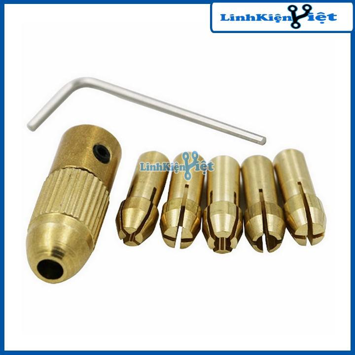 Combo Đầu Kẹp Mũi Khoan 5 Đầu