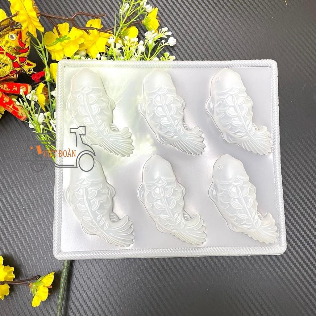 Khuôn RAU CÂU, NHẤN XÔI, BÁNH TỔ….. Hình cá chép siêu sắc nét - Trang trí MÂM CÚNG ÔNG TÁO, NGÀY TẾT