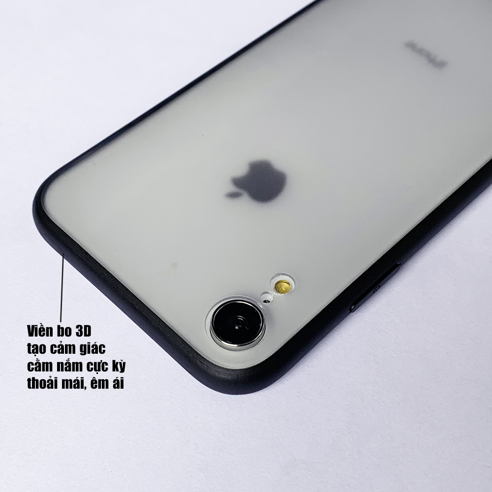 Ốp lưng viền dẻo đen cao cấp giành cho iPhone XR