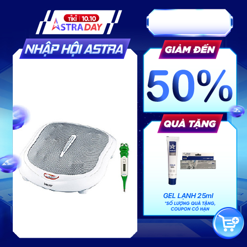 Combo Máy Massage Chân Khô Beurer FM60 + Nhiệt Kế Điện Tử Đầu Mềm Medilife ( hình thú ngẫu nhiên )