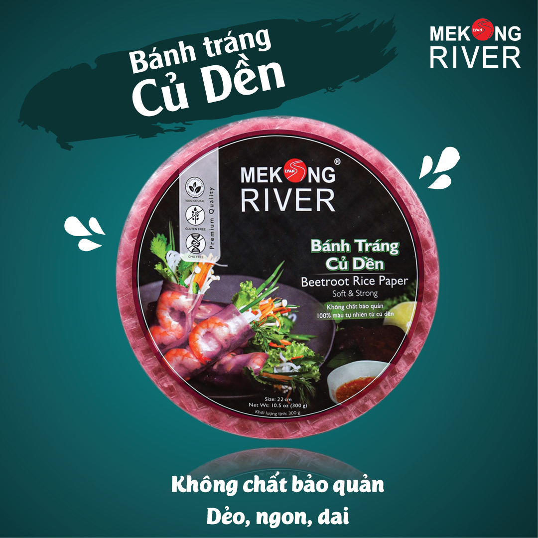 Bánh tráng truyền thống 16cm - MEKONG RIVER