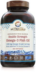 NutriGold Double Strength Omega-3 Gold
