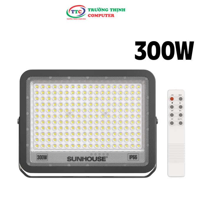 ĐÈN PHA NĂNG LƯỢNG MẶT TRỜI  SPEC SHE-LSPPLSE01.300W