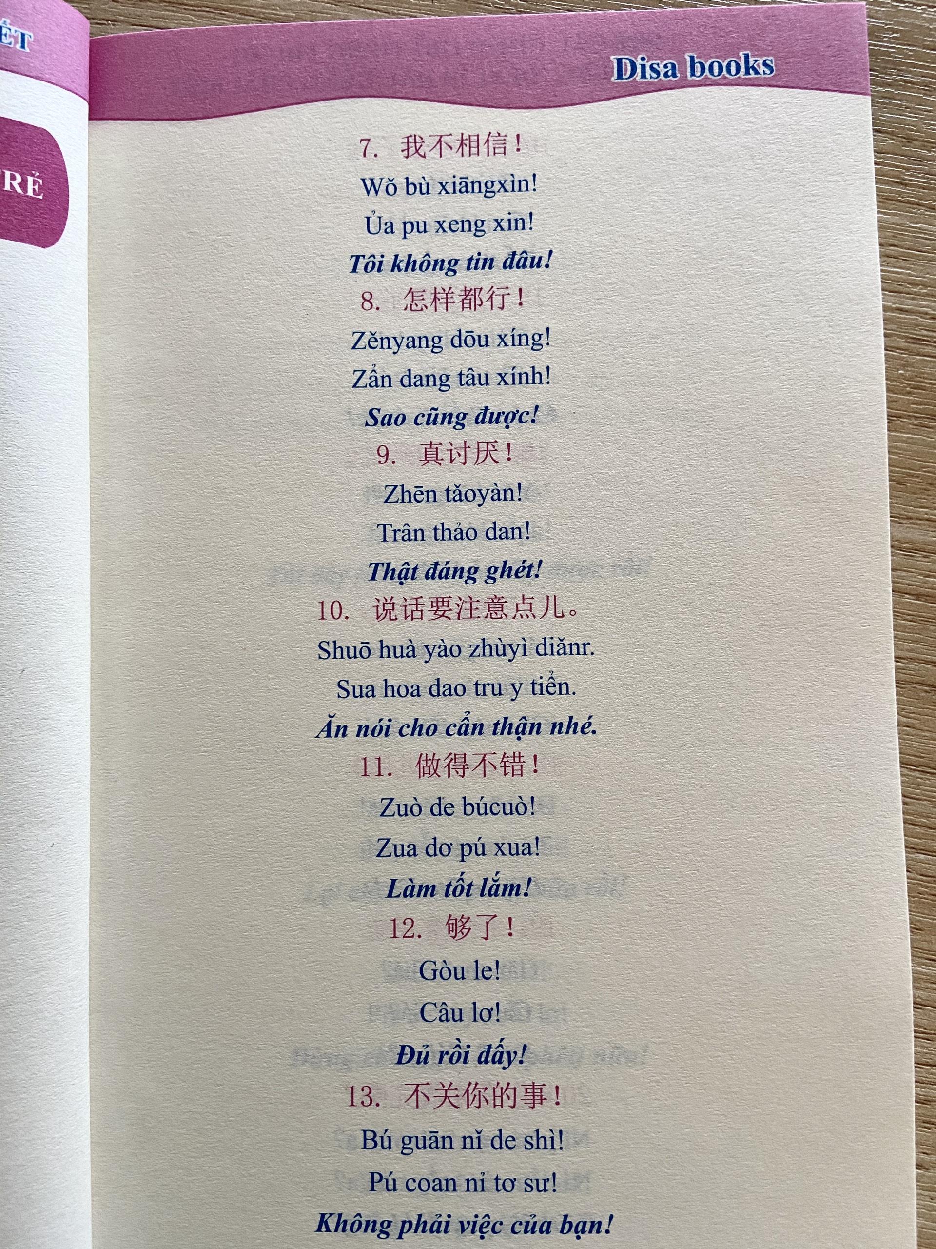 Combo 2 sách: 1500 Câu chém gió tiếng Trung thông dụng nhất + Từ điển chủ điểm Hán Việt chuyên nghành  + DVD