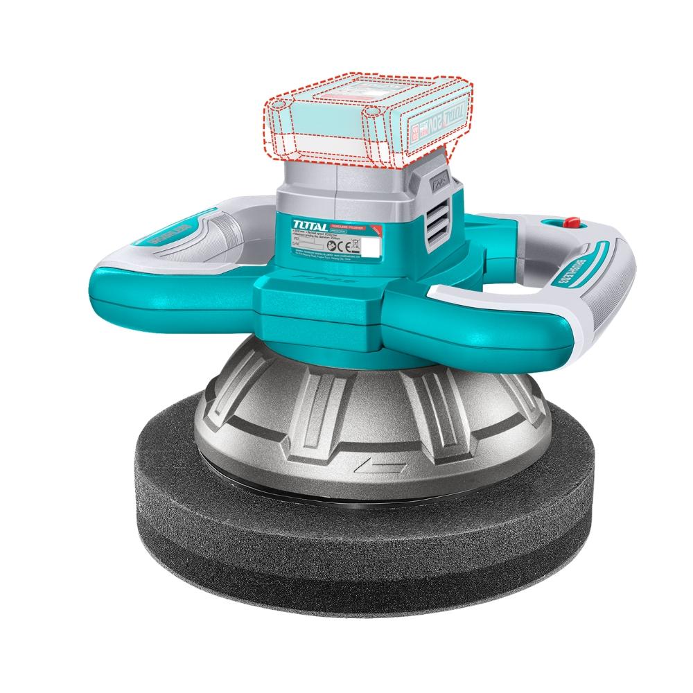 MÁY ĐÁNH BÓNG KHÔNG CHỔI THAN DÙNG PIN 20V TOTAL TOPLI2025481 - HÀNG CHÍNH HÃNG