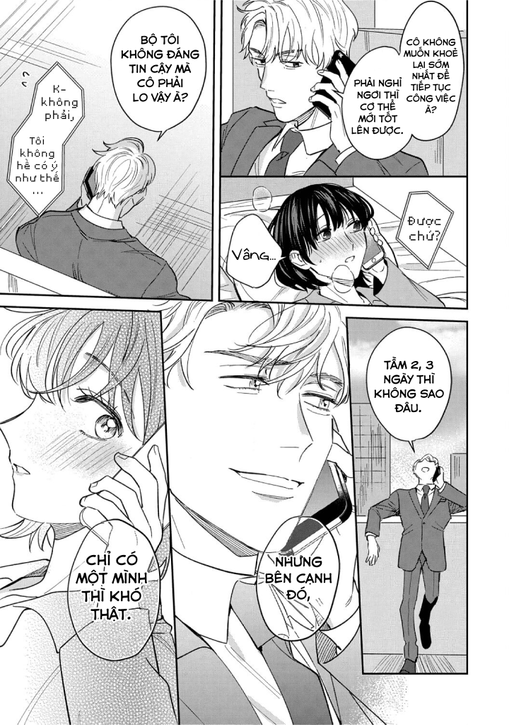 tôi không thể chỉ biết yêu thôi - cấp trên hay soi mói và cấp dưới nghiện mùi chapter 11.1 7